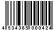 JAN:4534385000424